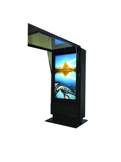 IP65 55 Inch Outdoor Digital Totem 2500 Nits Sunlight Readable LCD Display
