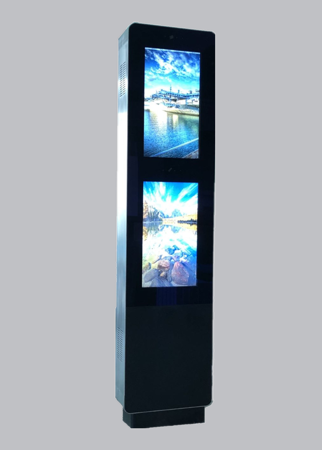 32”Bus Stop Kiosk, Double Sided LCD Display
